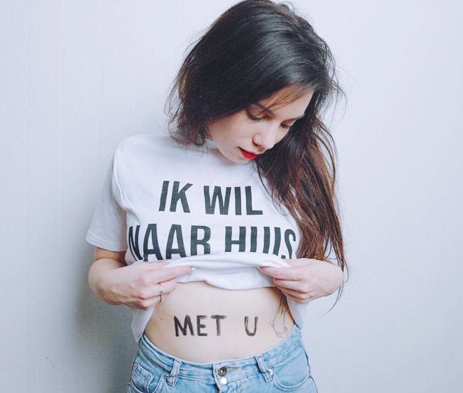 Shirt - IK WIL NAAR HUIS - Wit