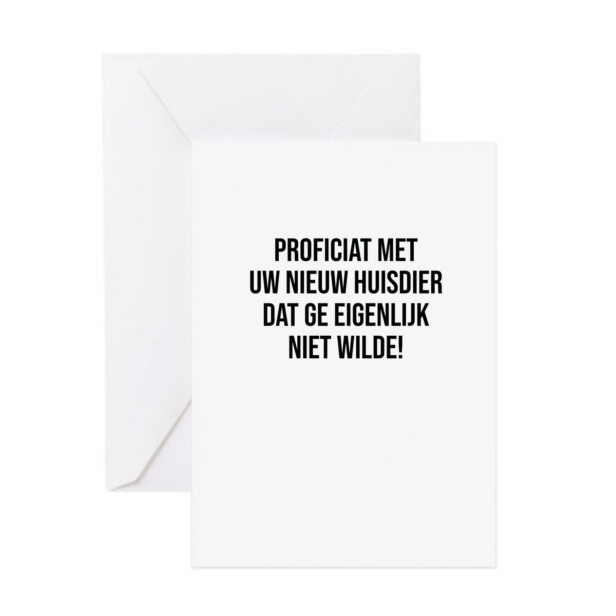 Wenskaart - Nieuw huisdier