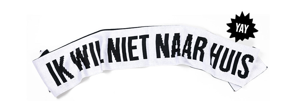 Ik wil niet naar huis sjaal